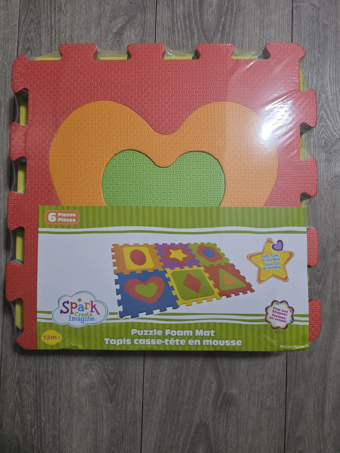 Spark Create Imagine Puzzle Foam Mat - 6 Pieces