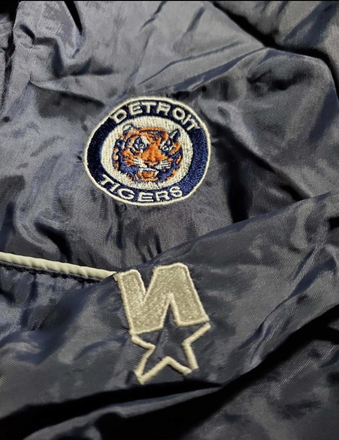 Vintage 80's Detroit Tigers starter jacket sz XL