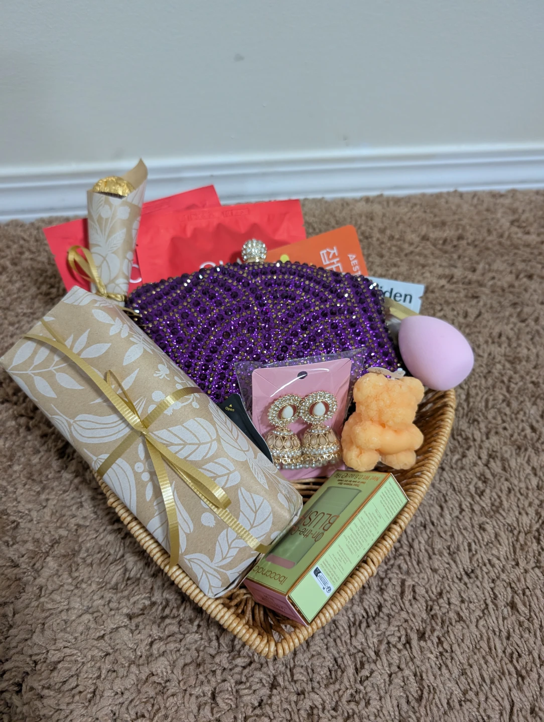 NUSH wedding Gift Basket