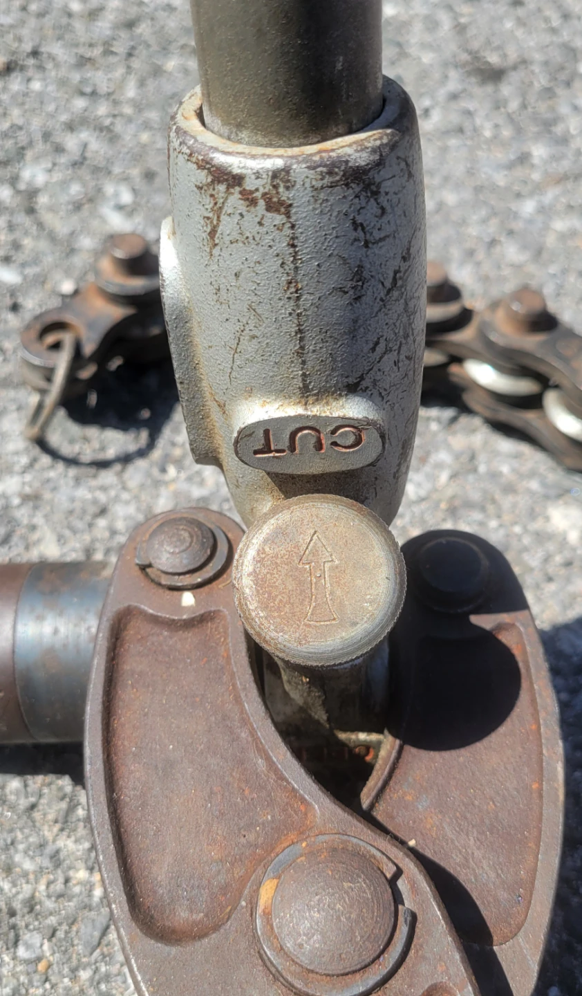 RIDGID No. 246 Chain Pipe Wrench pipe cutter - photo 2
