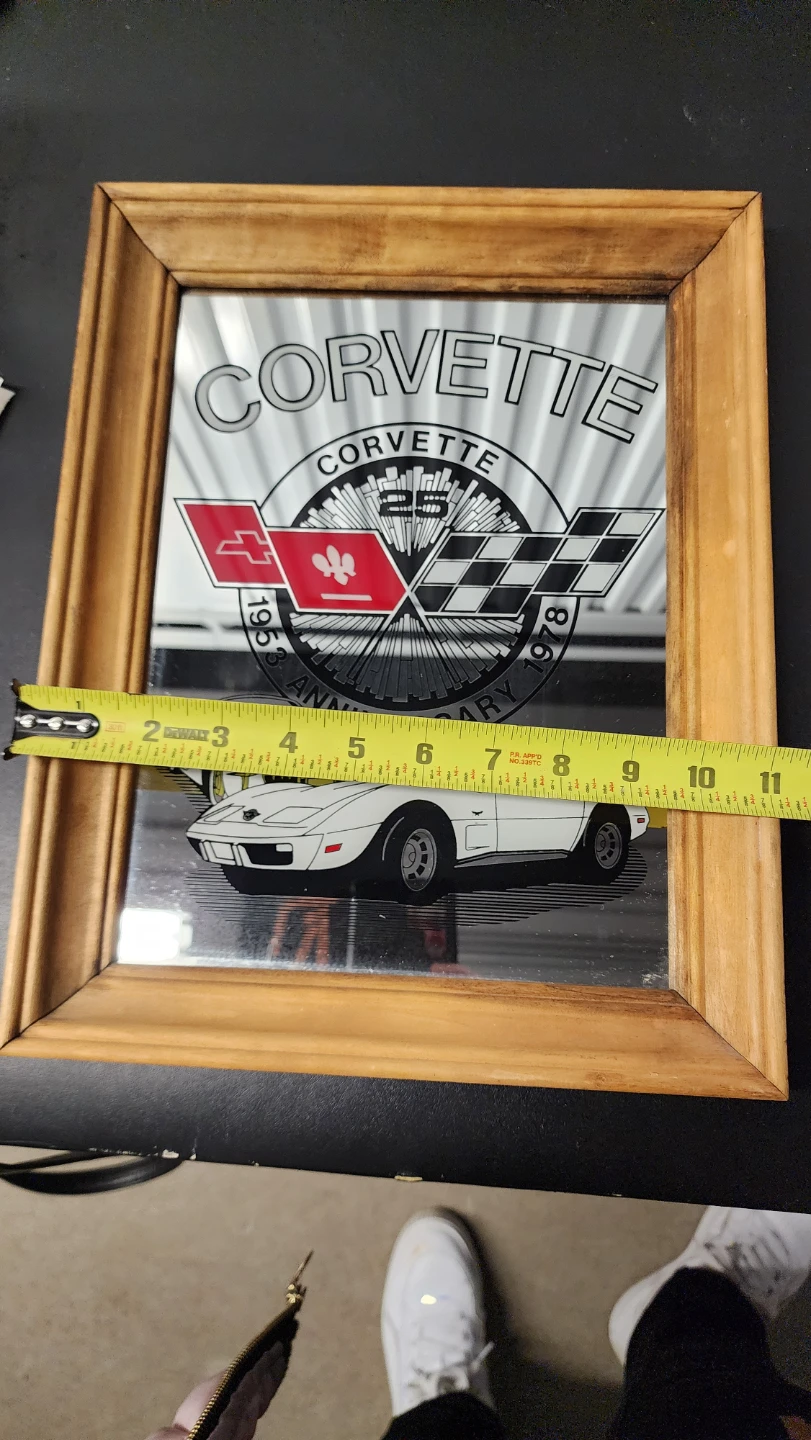 Corvette 1953-1978 Anniversary Mirror - photo 2