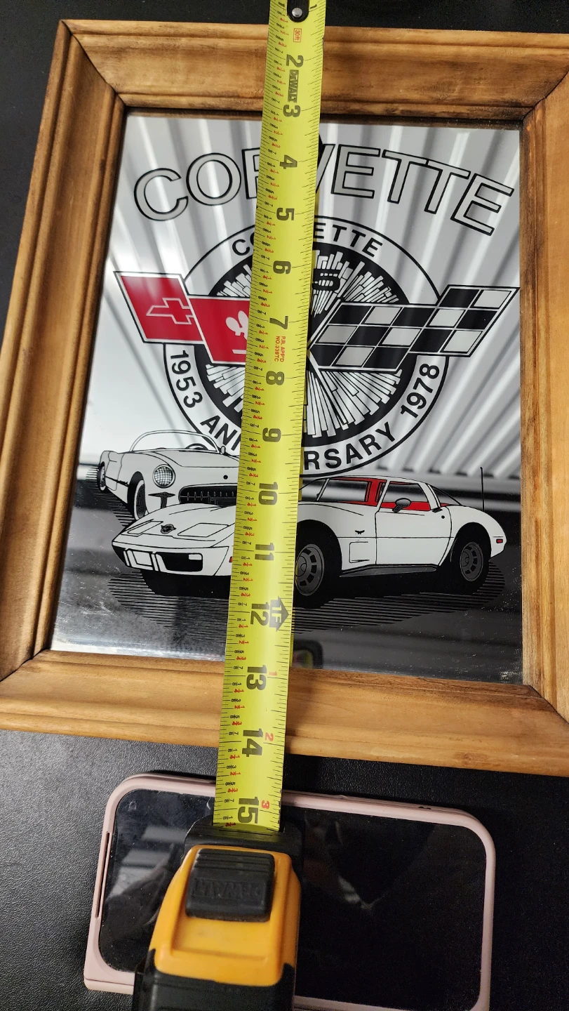 Corvette 1953-1978 Anniversary Mirror - photo 3