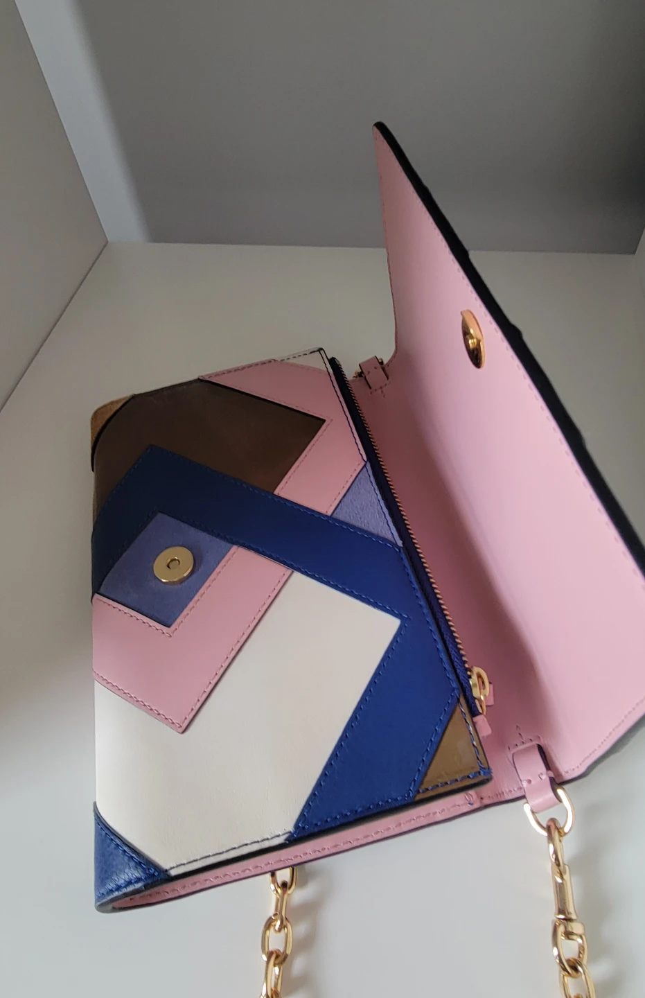 🌱 Tory Burch Colorblock Wallet - photo 5