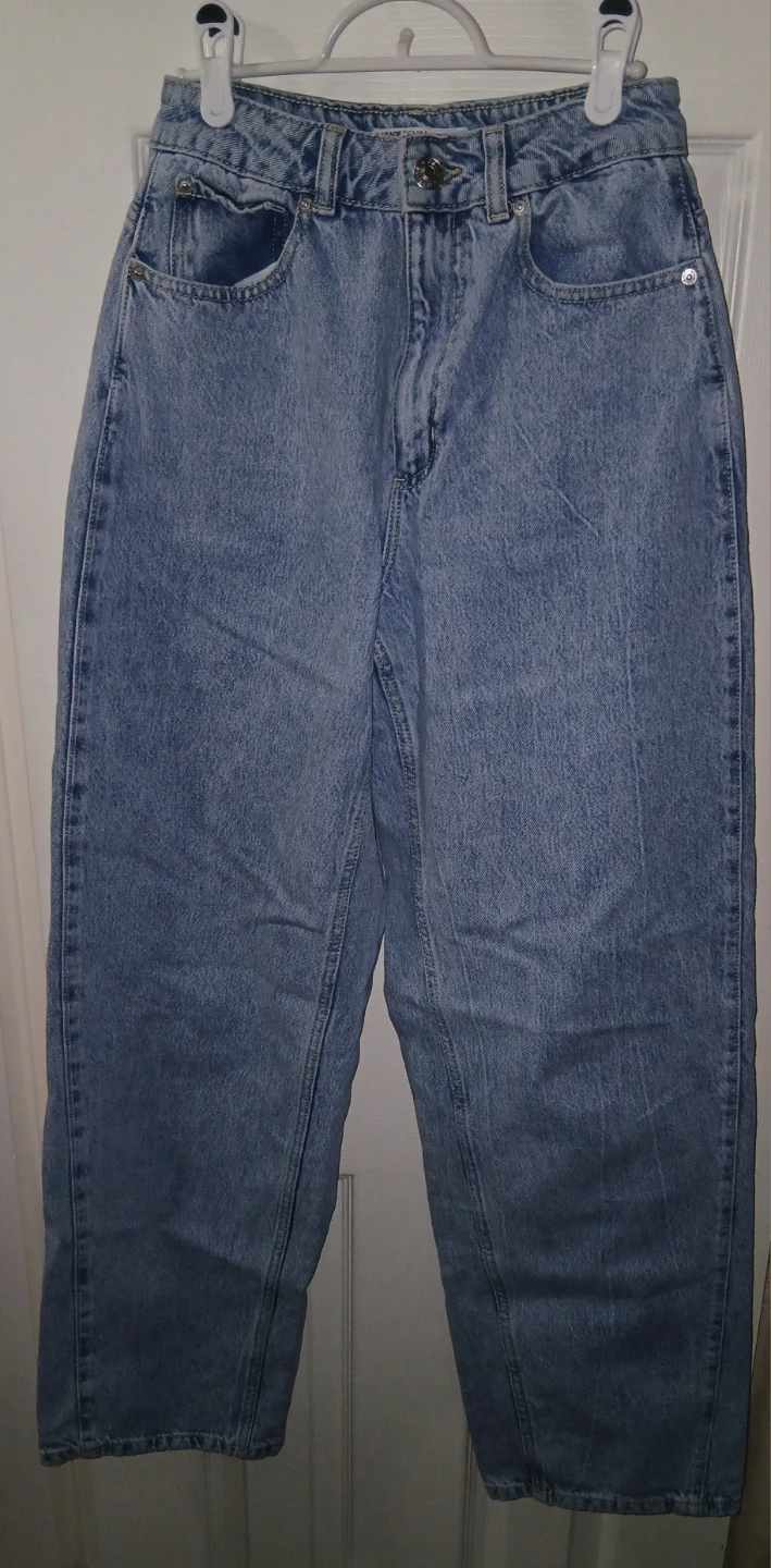 Garage Denim Light Wash Baggy Jeans - Size 01