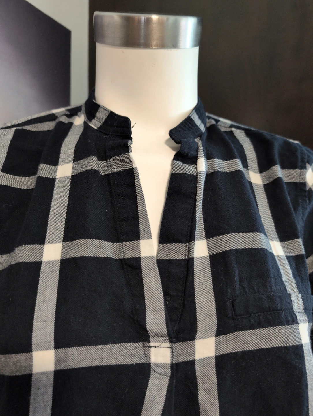 Old Navy Plaid Long Sleeve Shirt - Size S - photo 2