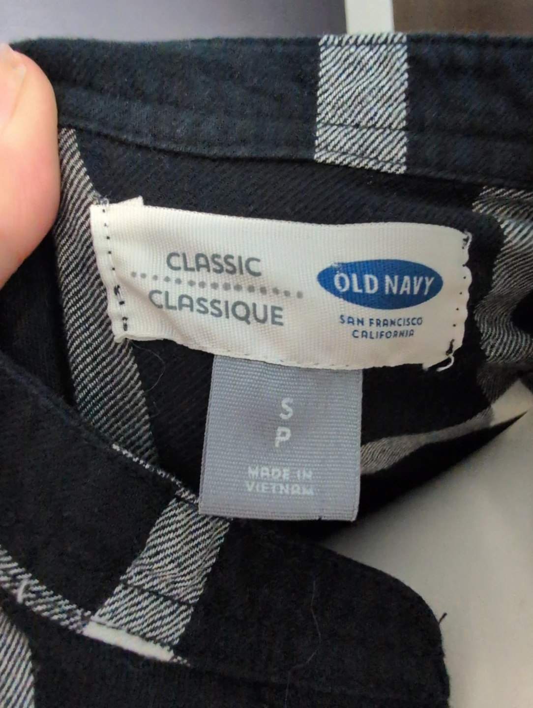 Old Navy Plaid Long Sleeve Shirt - Size S - photo 5