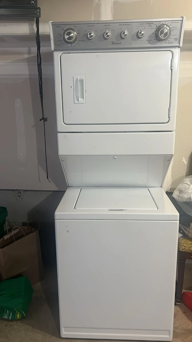 Whirlpool Stackable Washer and Dryer - photo 2