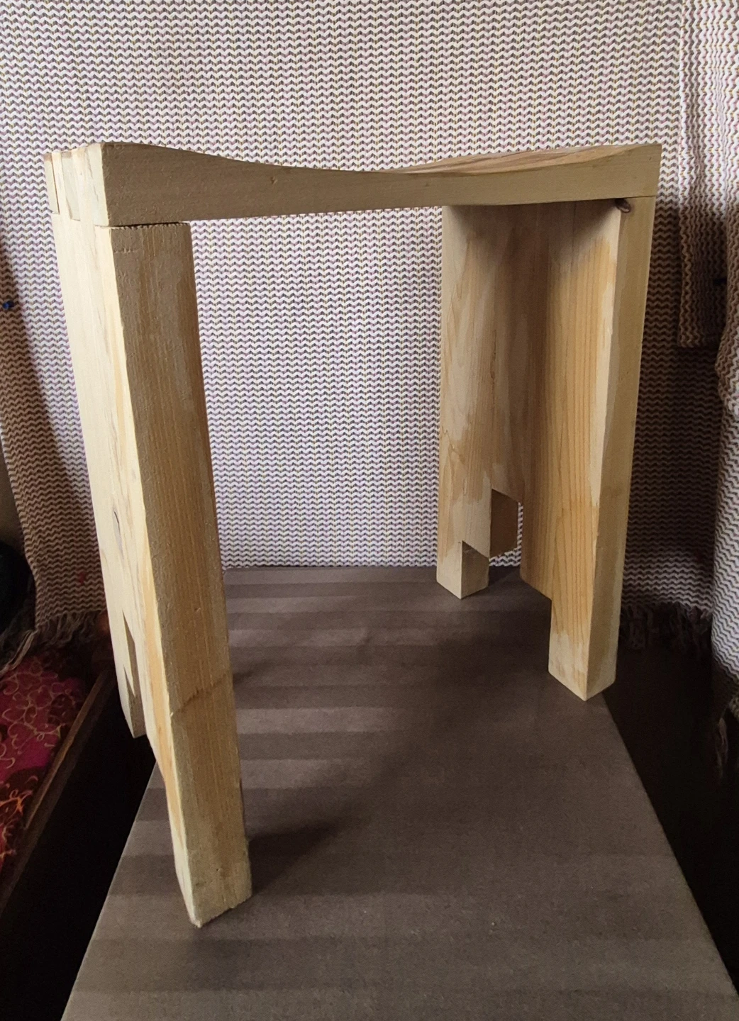 Handmade Wooden Stool