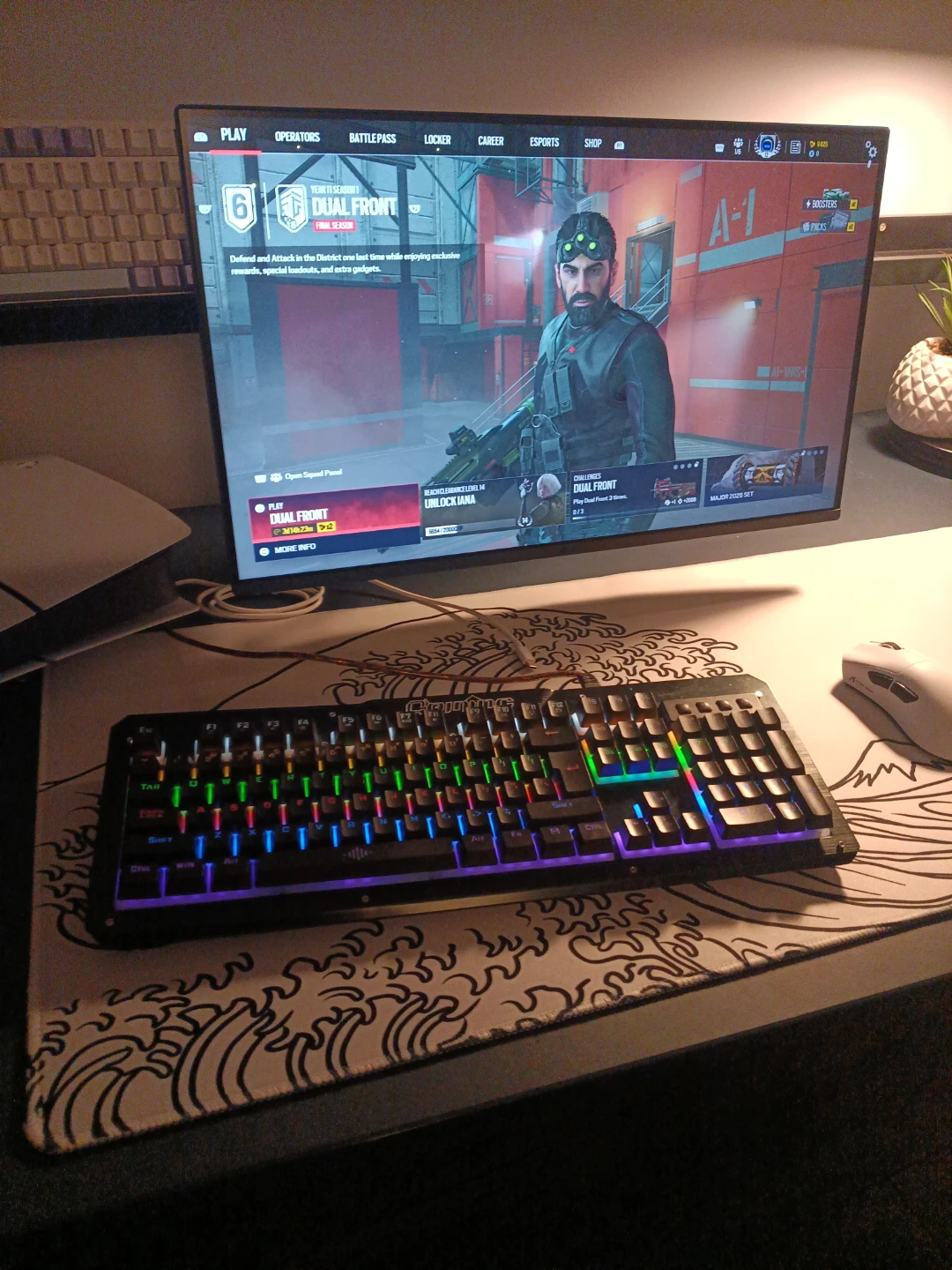 Gaming Keyboard with RGB Backlighting