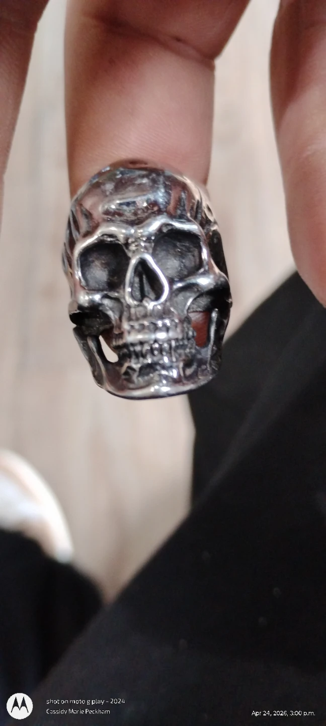 Silver Skull Ring🌱