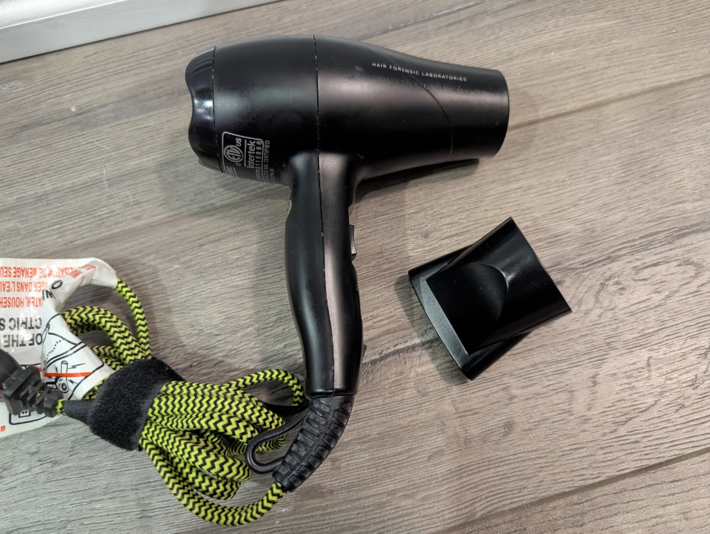 GUC - Hair Forensic Compact  Travel Velocity 1100 Hair Dryer - photo 2