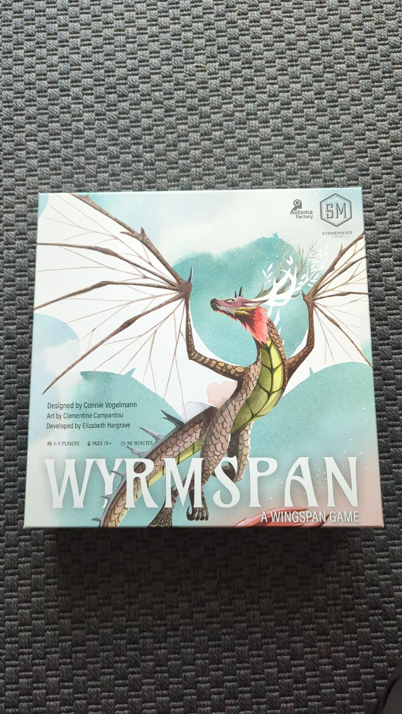 Wyrmspan A Wingspan Game Board Game