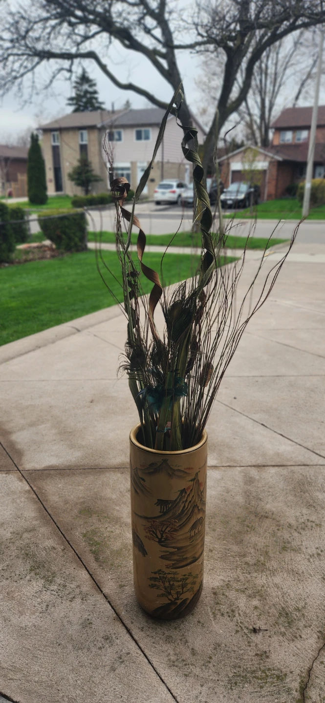 Decorative Ceramic Umbrella Stand - photo 2