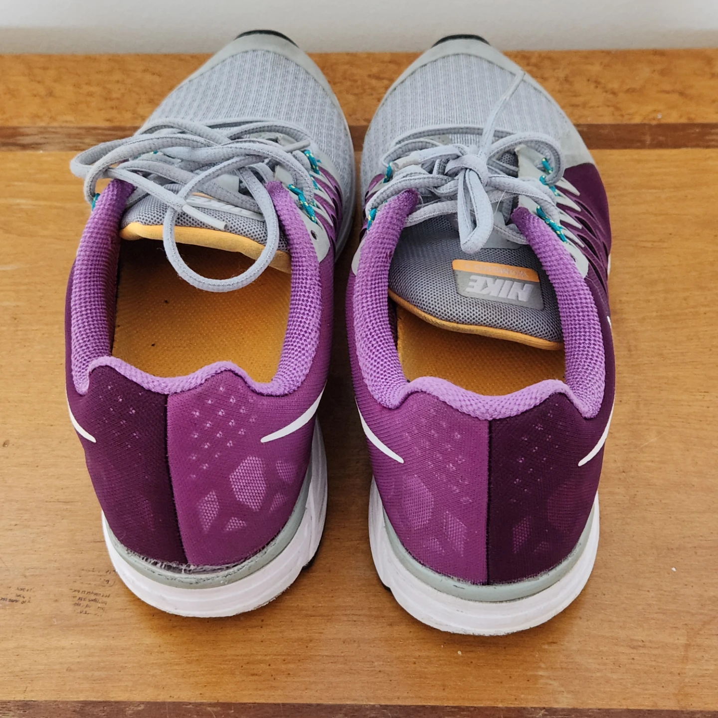Nike Women's Running Shoes - Purple/Grey, Size 10 - photo 4