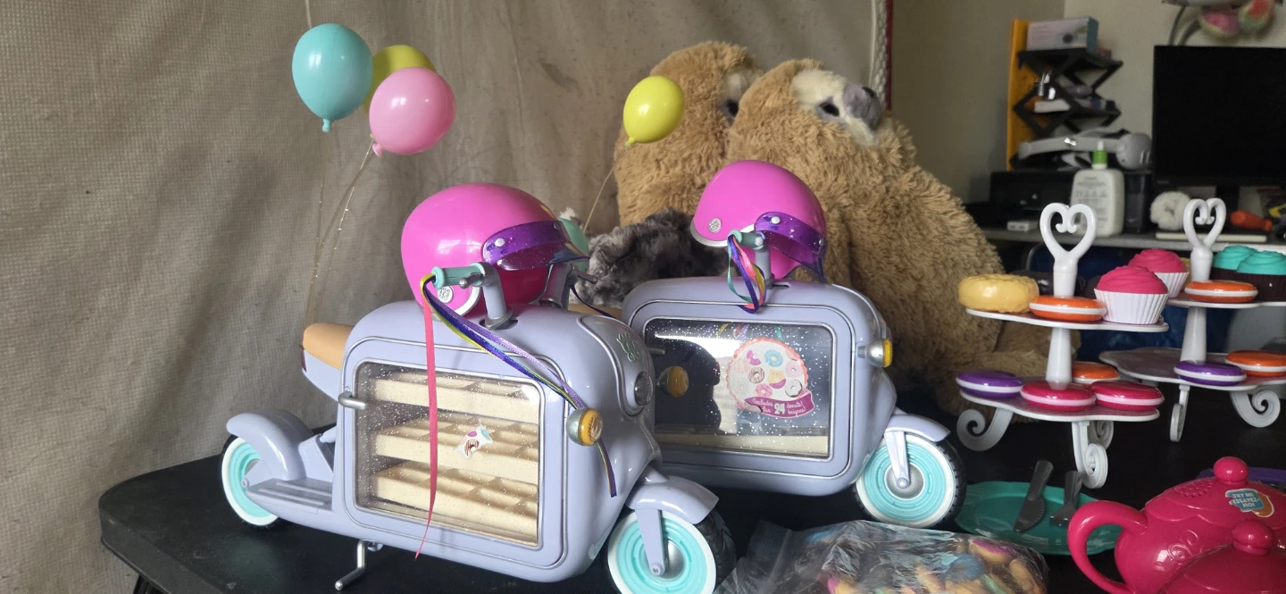 Large Kids Toy Bundle – Tea Set, Doll Strollers, Plush & Games - photo 4