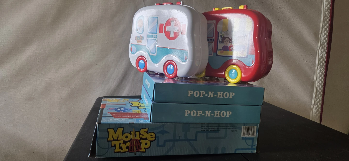 Large Kids Toy Bundle – Tea Set, Doll Strollers, Plush & Games - photo 5