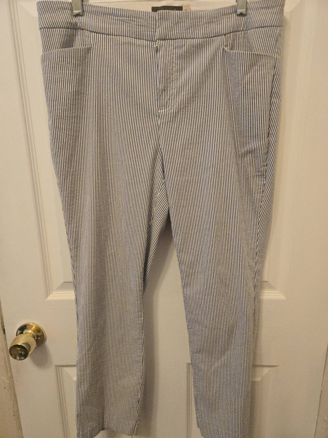 Crosby Striped Capri Pants Size 12