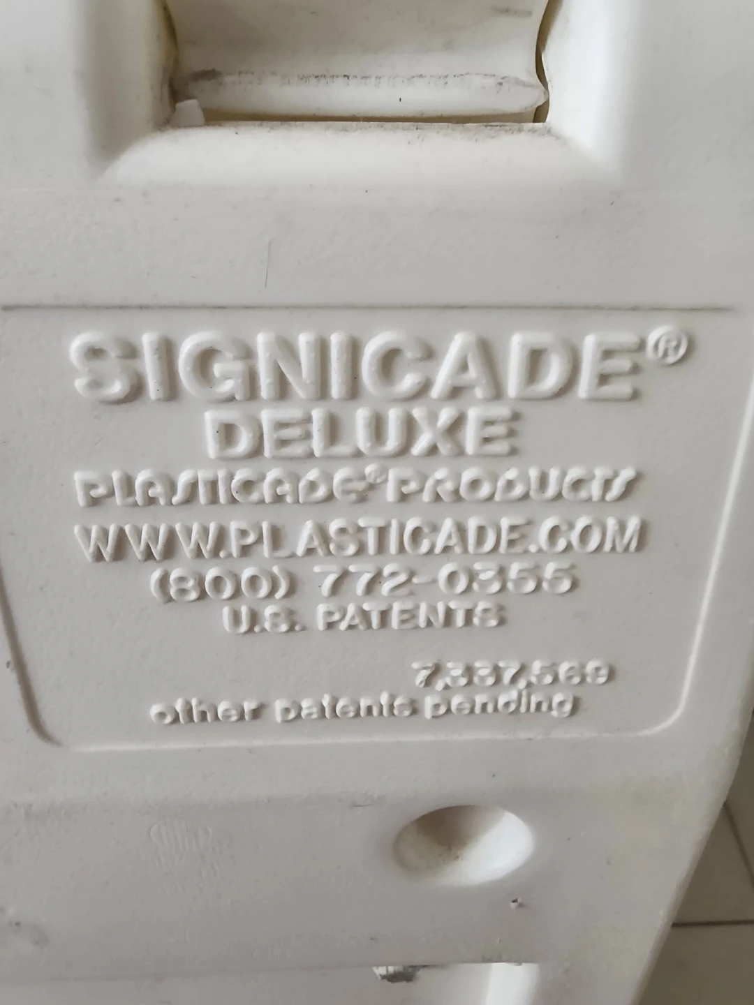 Signicade Deluxe White A-Frame Sign Holder - photo 2