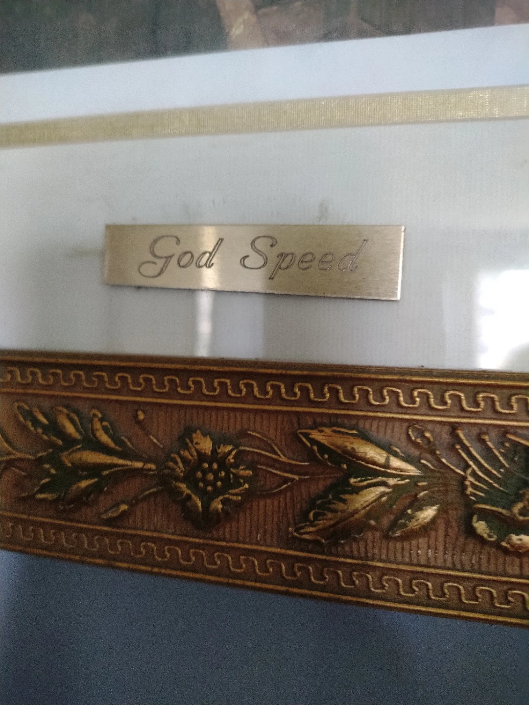 Framed "God Speed" Artwork - photo 2