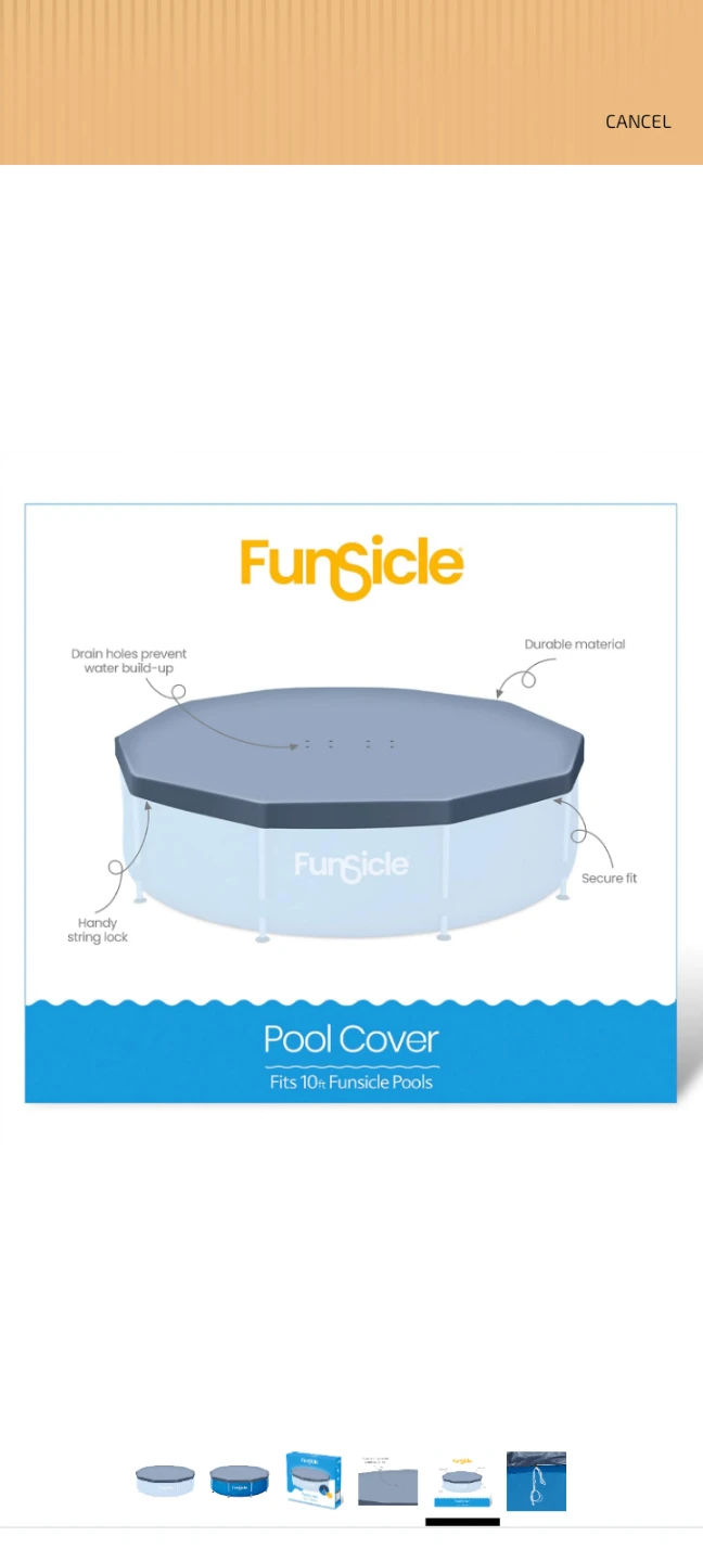 FunSicle 10ft Round Pool Cover🌱 - photo 4