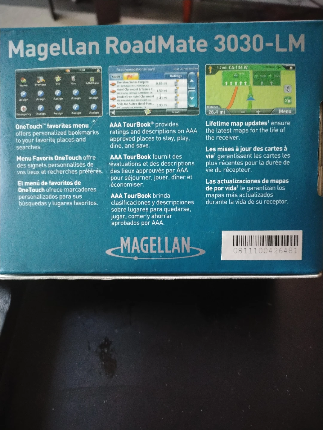 Magellan RoadMate 3030-LM GPS Navigation System - photo 3