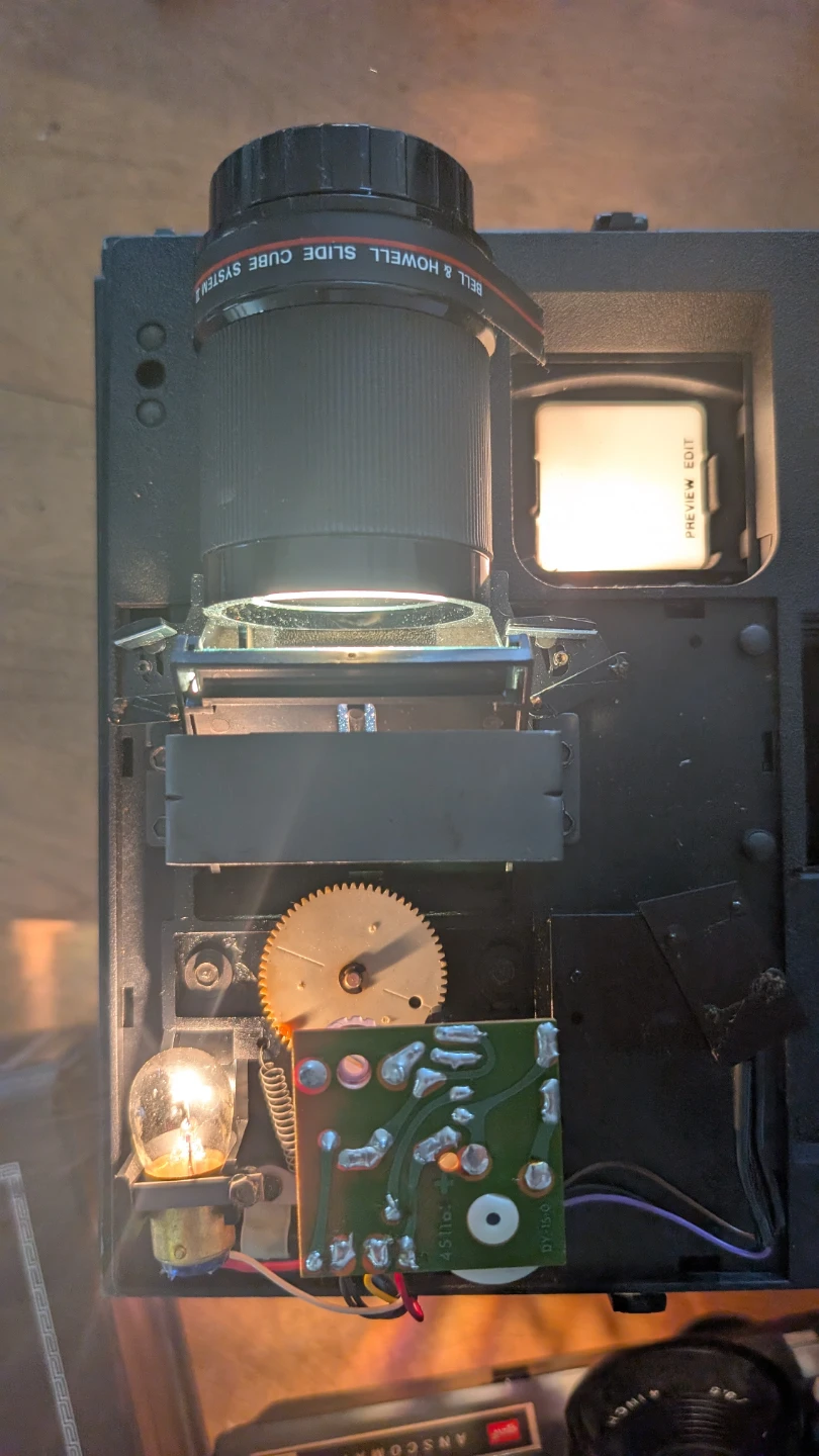 GAF ANSCOMatic 680 Slide Projector - photo 5
