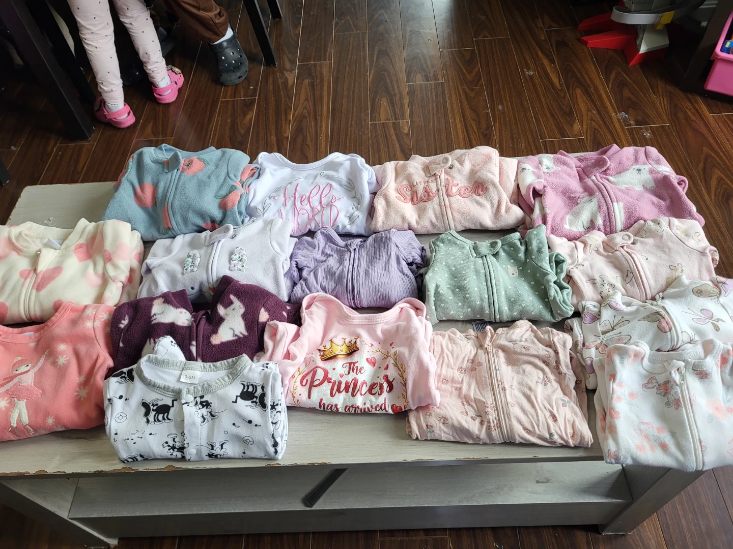 Baby Girl Clothes Bundle NB-3 months - photo 2