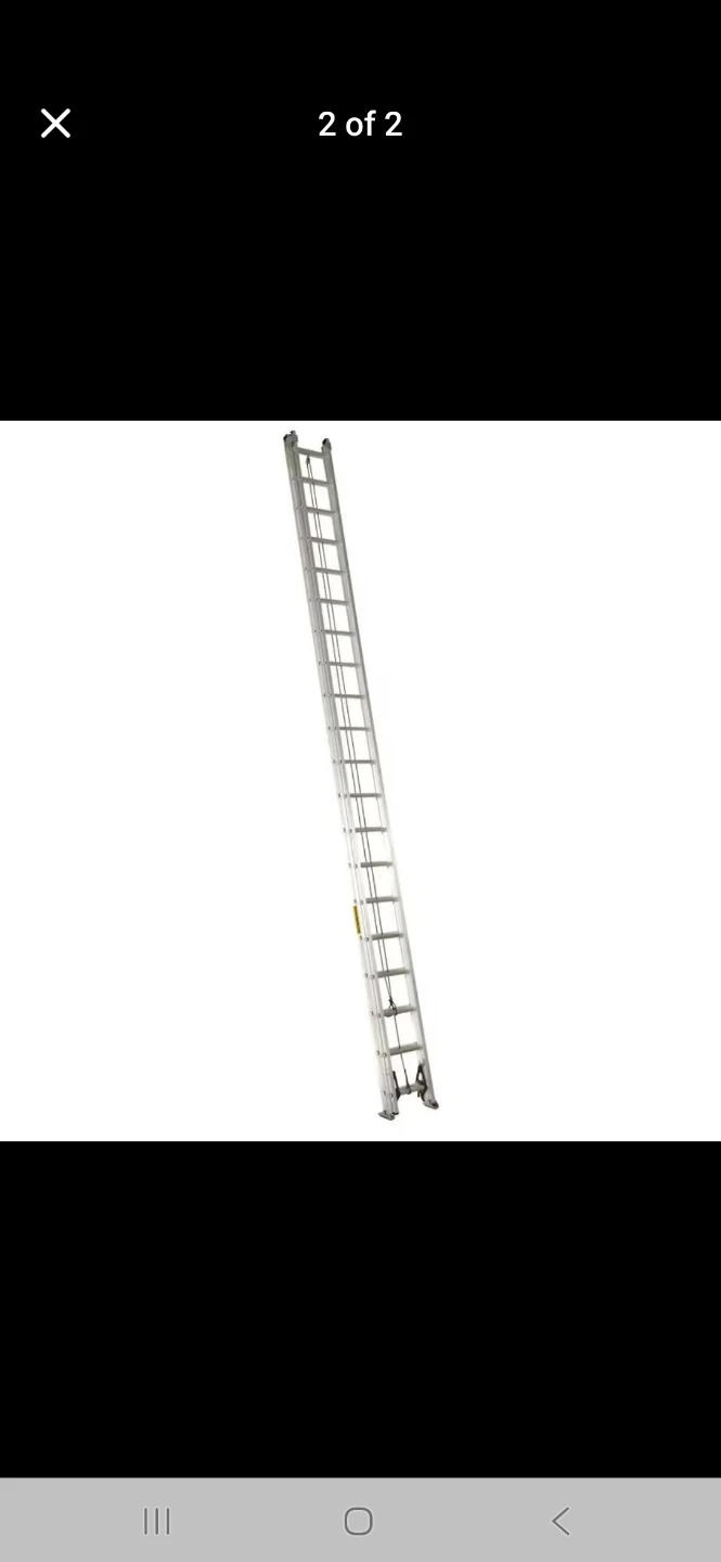 40' Lousiville Aluminum HD EXT. Ladder