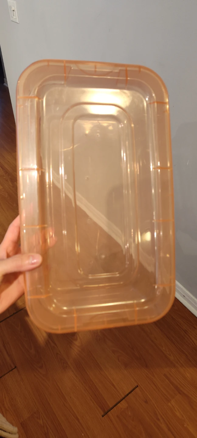 Plastic Storage Bin with Lid