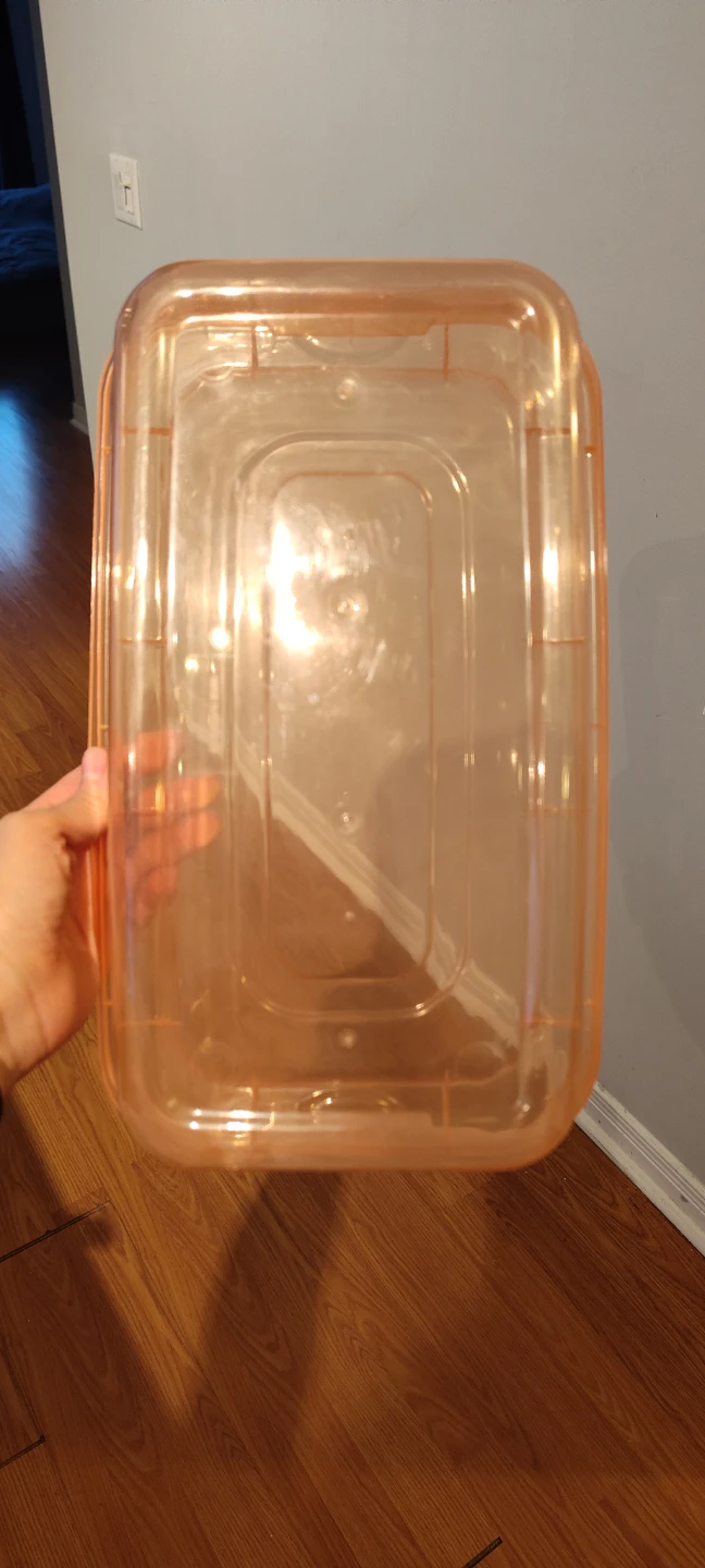 Plastic Storage Bin with Lid - photo 4