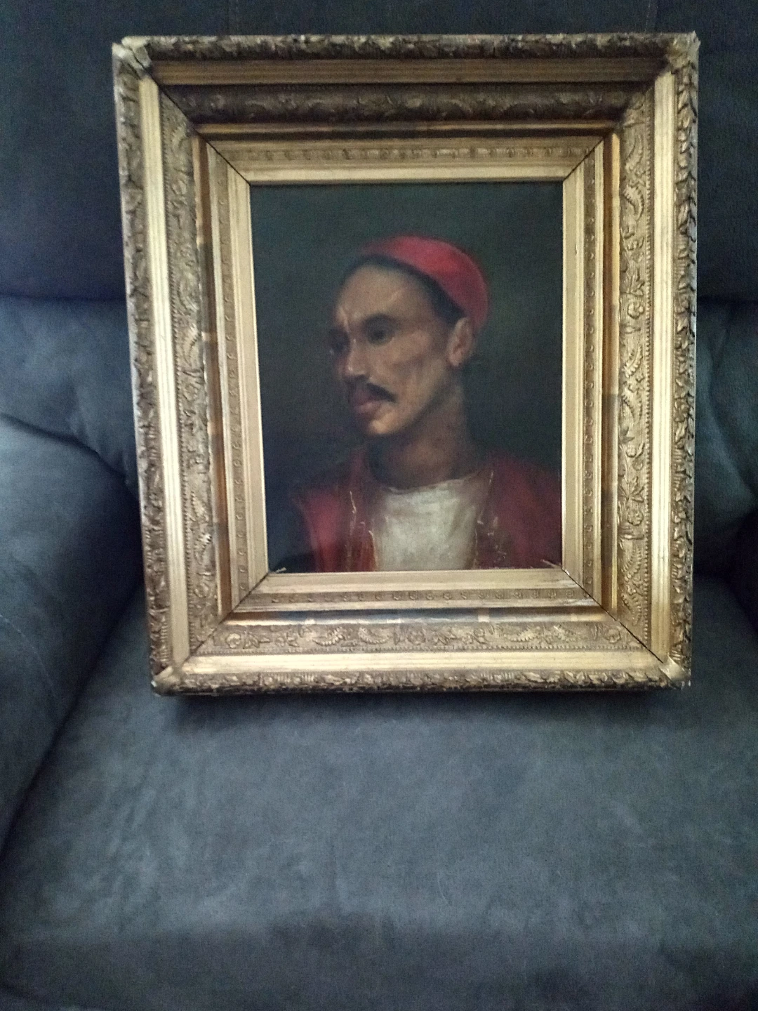 Portrait Painting by Tom Peck Customs