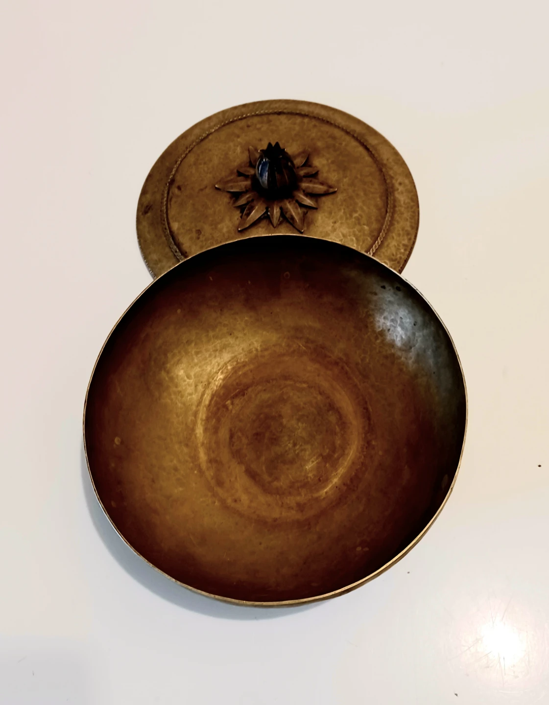 Vintage Brass Trinket Box - photo 2