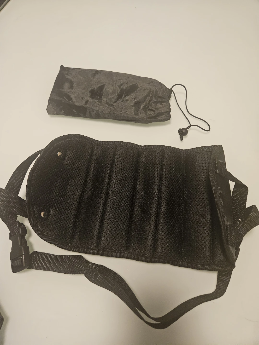 Adjustable Footrest with Storage Bag