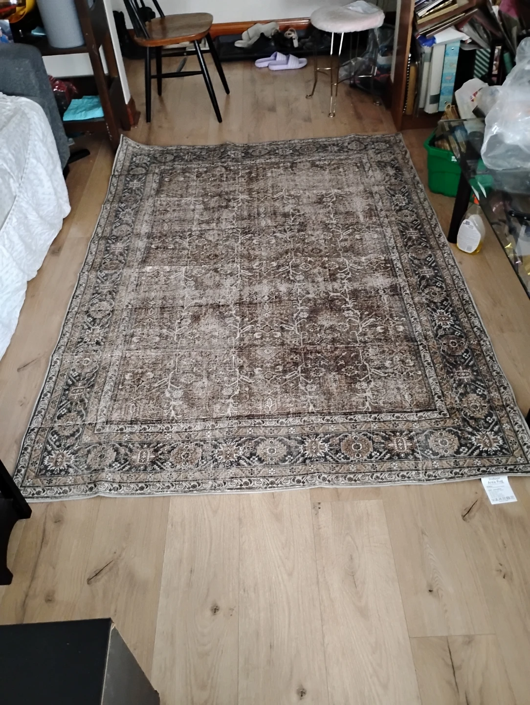 Indoor Area Rug - Polyester/Thermoplastic Rubber Blend - photo 5