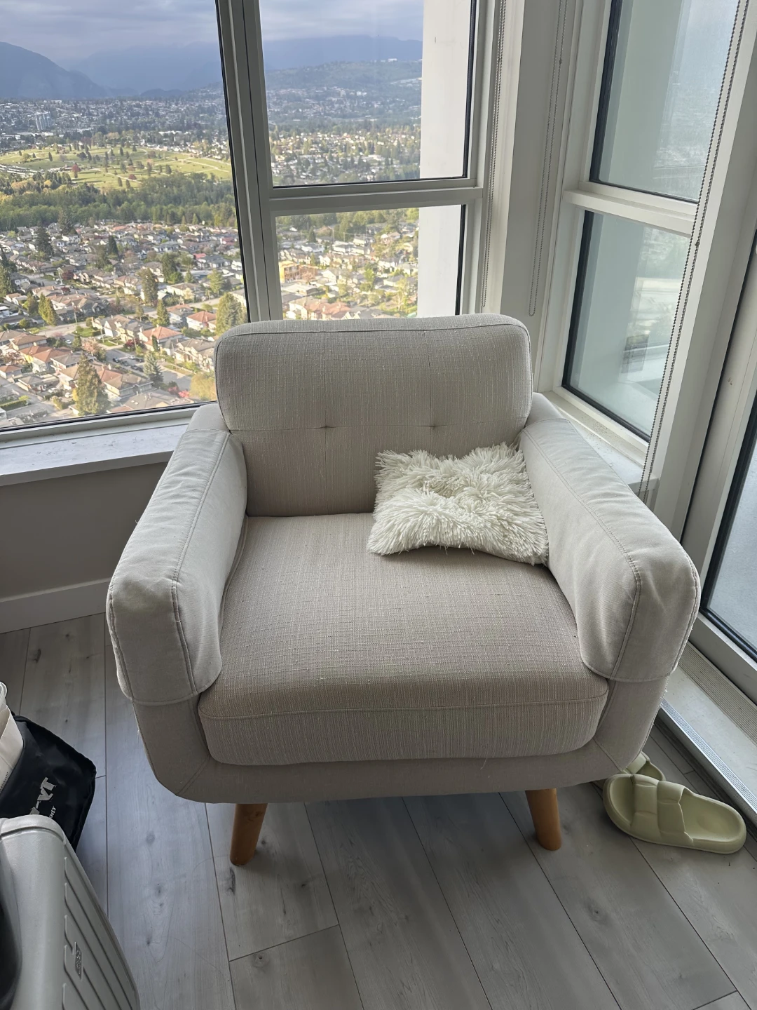 Light Grey Sofa + 2 Armchairs Set - photo 3