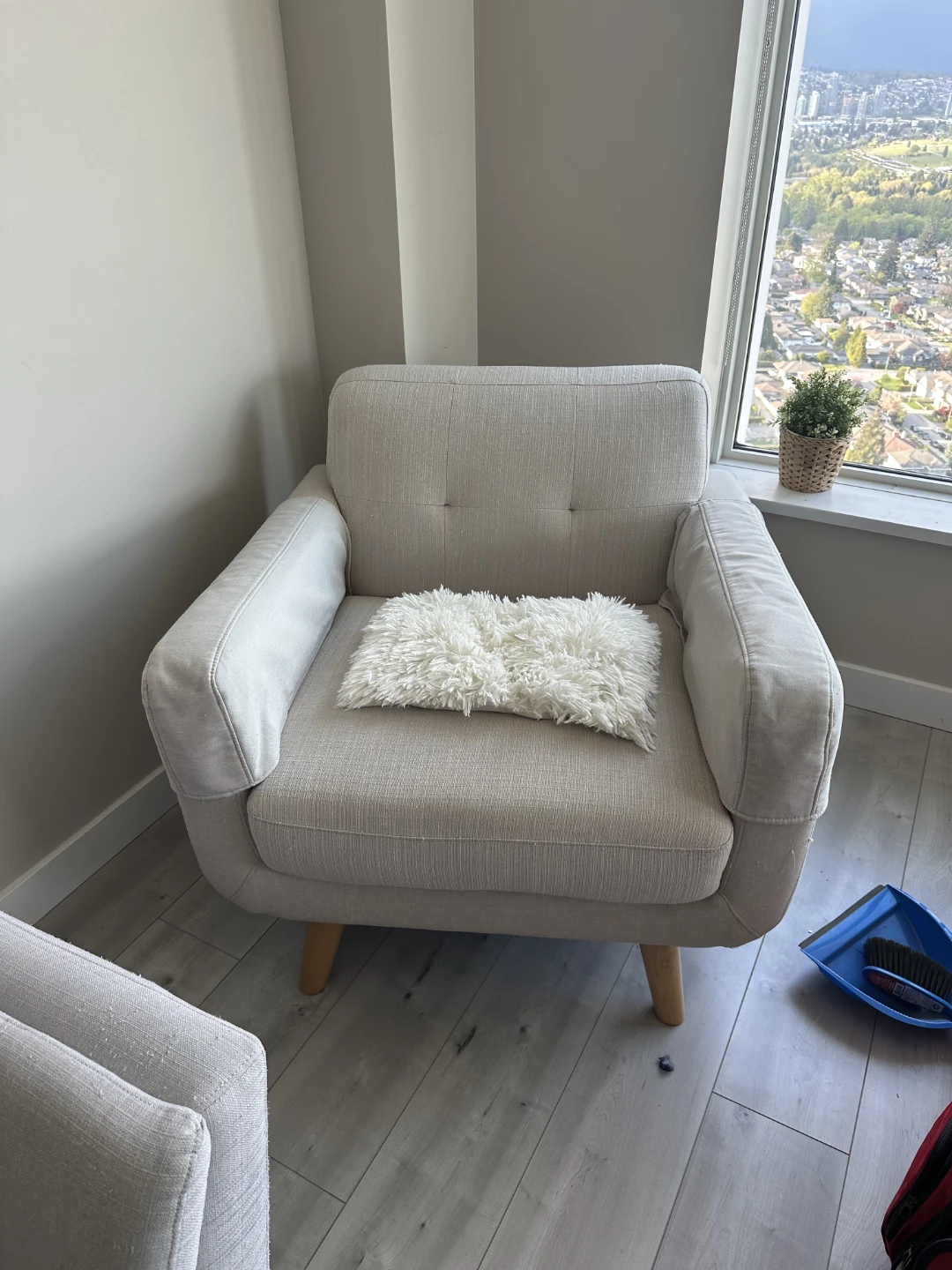 Light Grey Sofa + 2 Armchairs Set - photo 4