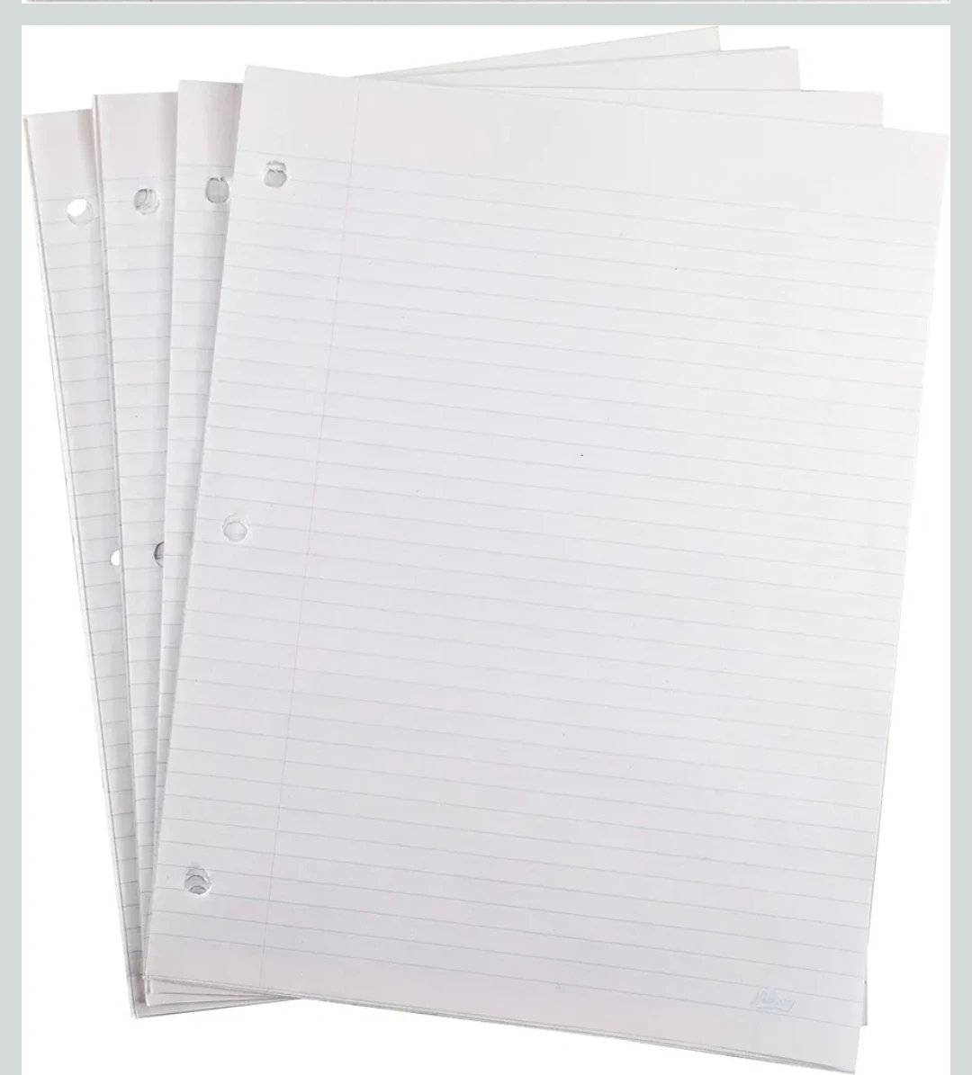 Hilroy 150 pk Ruled Loose Leaf Binder Paper Sheets - photo 2