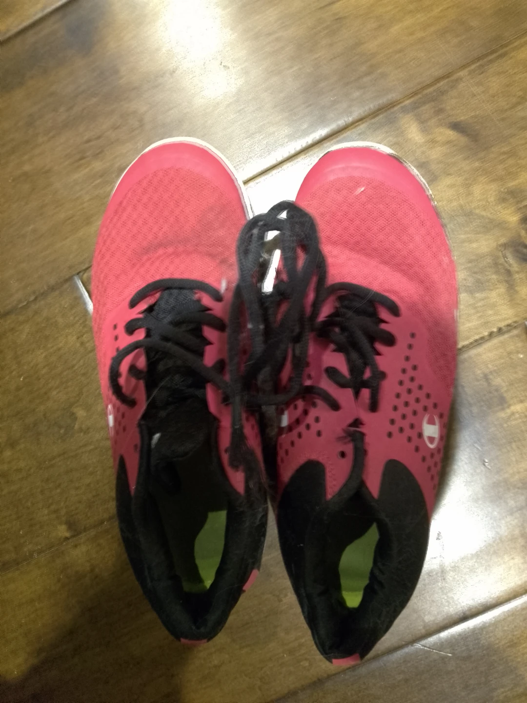 Red Champion Running Shoes
