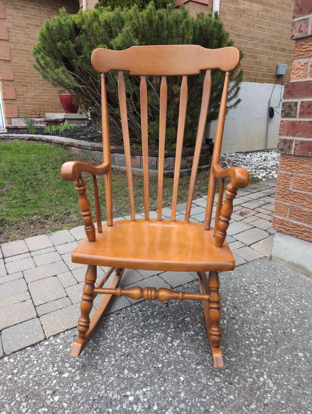 Wooden Rocking Chair