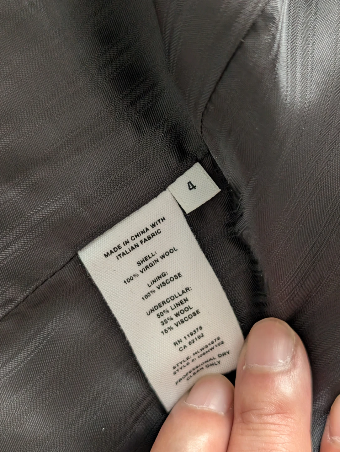 Helmut Lang Black Wool Blazer - photo 4