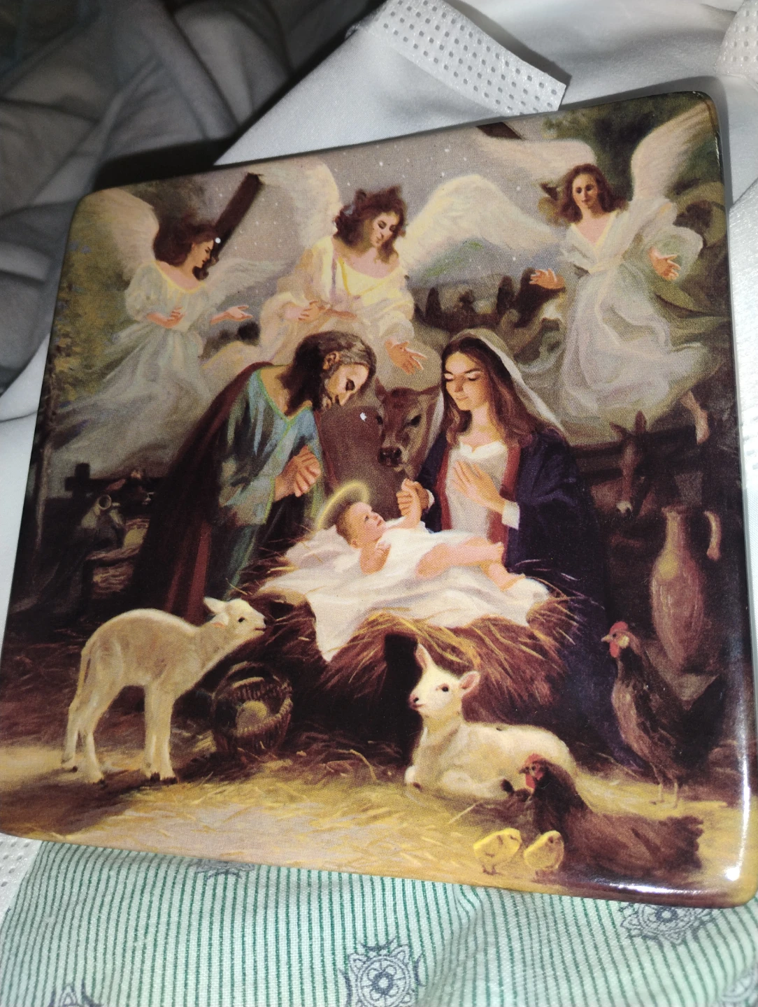 Bradford Exchange "Behold A New Born King" Plate - photo 2