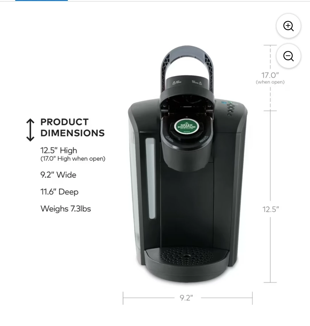 Keurig - K-Select Single-Serve K-Cup Pod  - Matte Black - photo 4