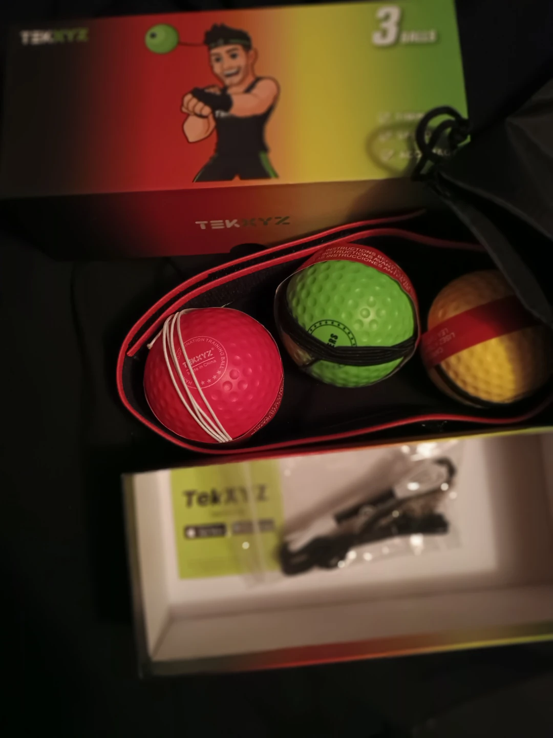 TEKXYZ 3-Ball Reflex Training Set - photo 2
