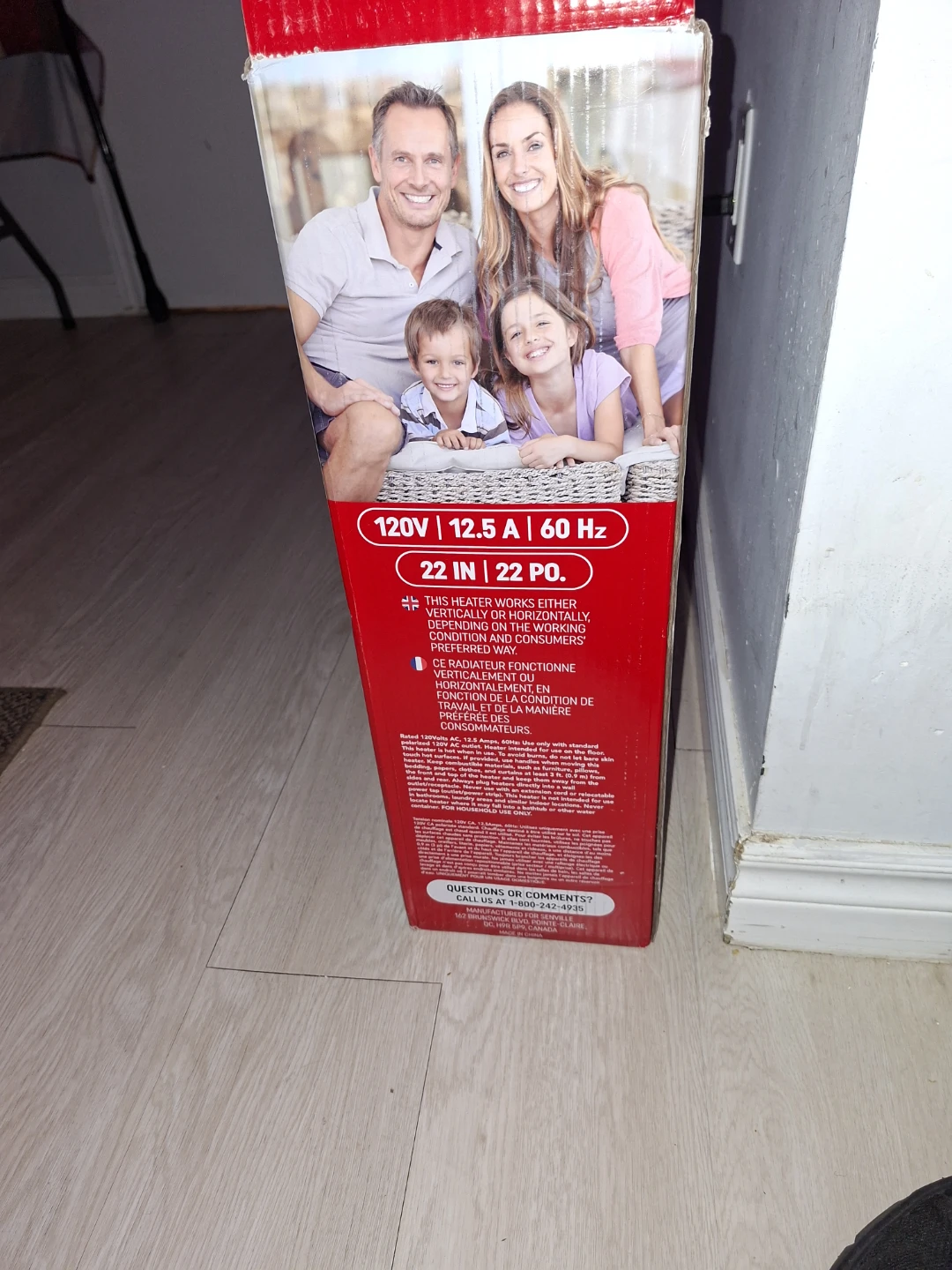 Senville Swing Ceramic Tower Heater with Fan - photo 2