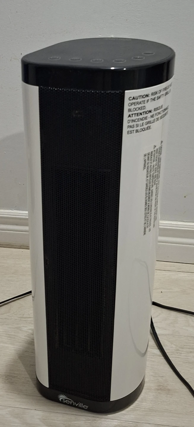 Senville Swing Ceramic Tower Heater with Fan - photo 4