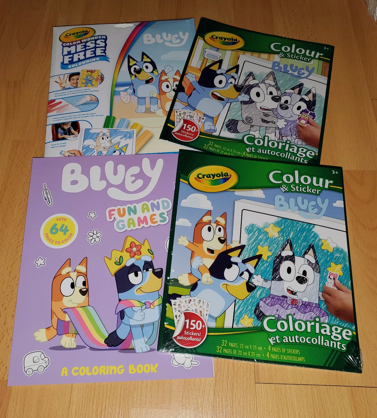 Crayola Bluey Colouring & Fun and Games Book