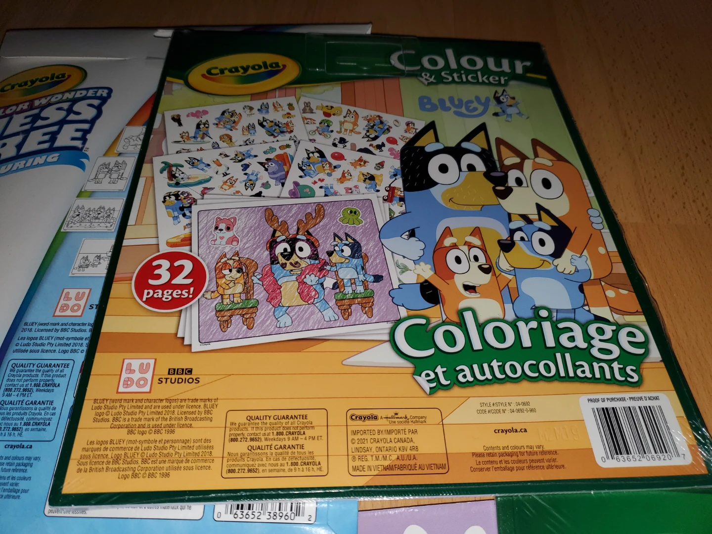 Crayola Bluey Colouring & Fun and Games Book - photo 3