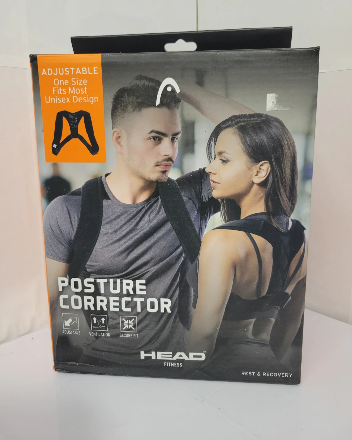 HEAD Posture Corrector Rest & Recovery - Black