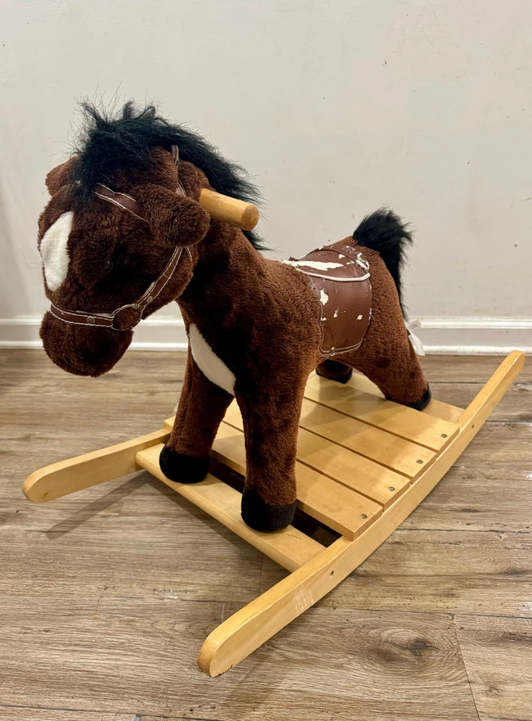 Melissa & Doug Brown Plush Rocking Horse - photo 2