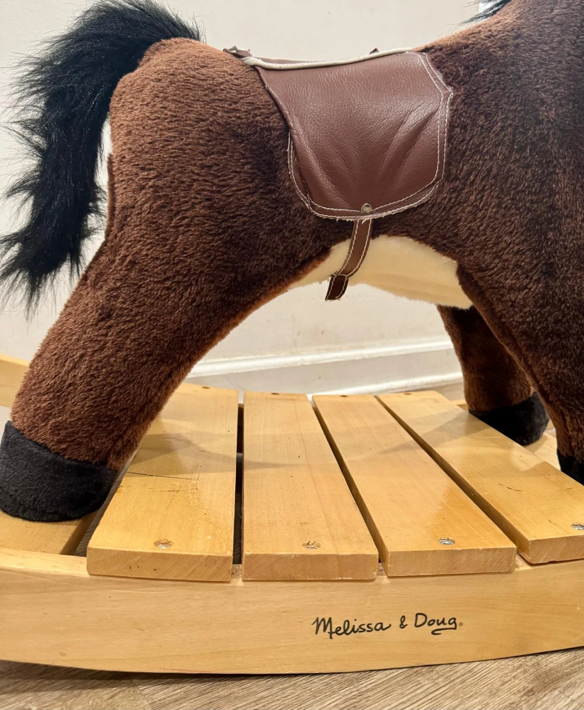 Melissa & Doug Brown Plush Rocking Horse - photo 3